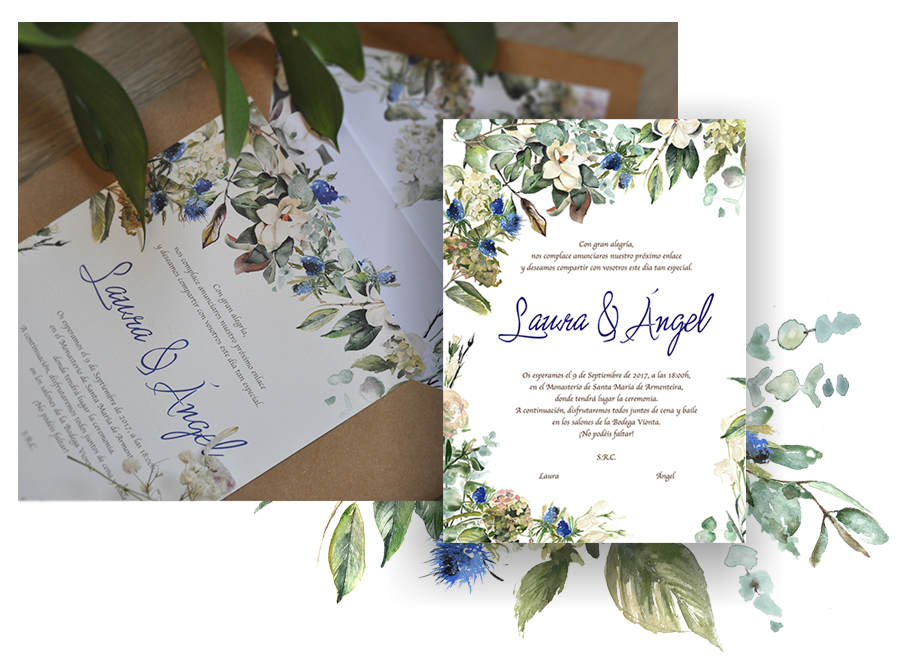 Proveedor oficial de Telva novias, Invitaciones de boda
