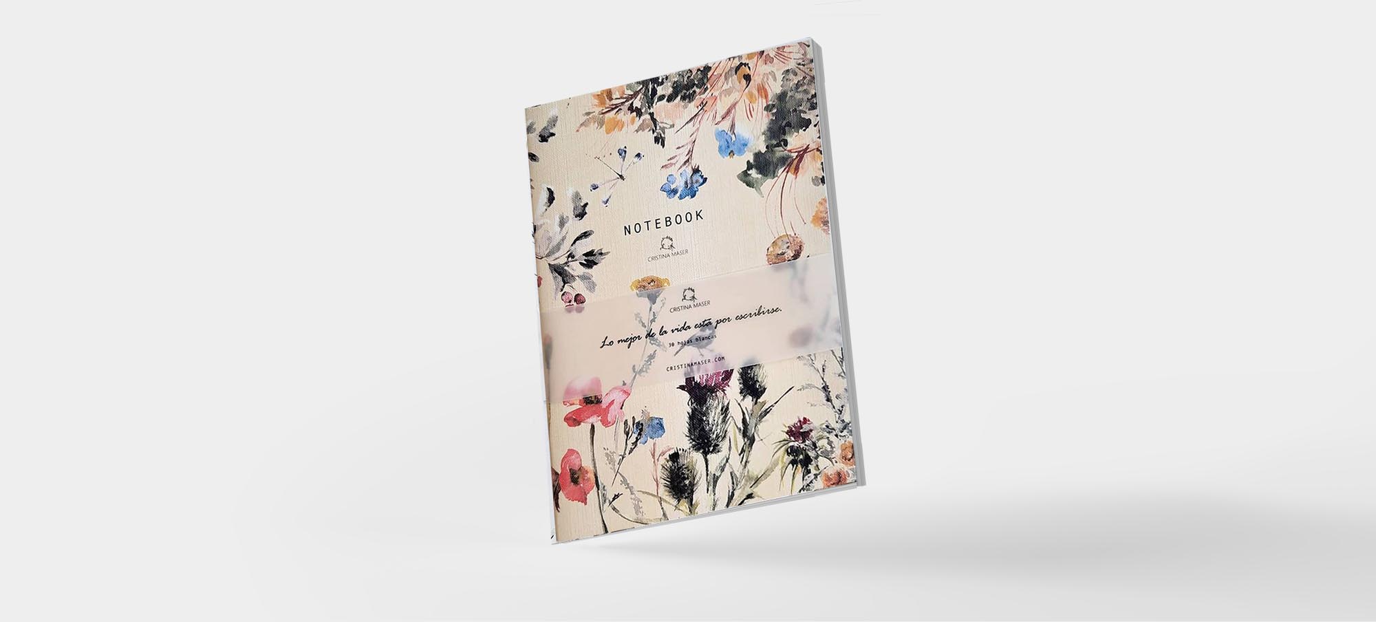 cuaderno en acuarela