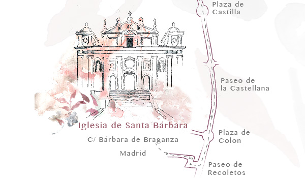 mapa para invitación de boda